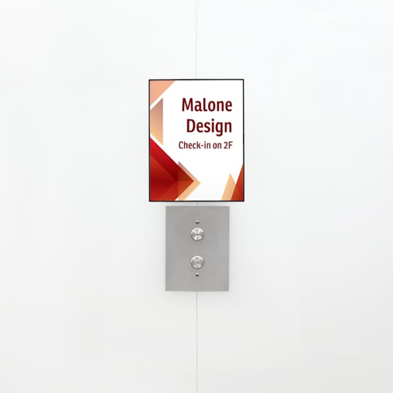 Plastic Names Sign