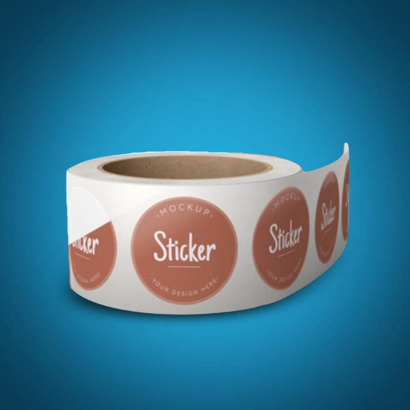 Roll stickers Polyester