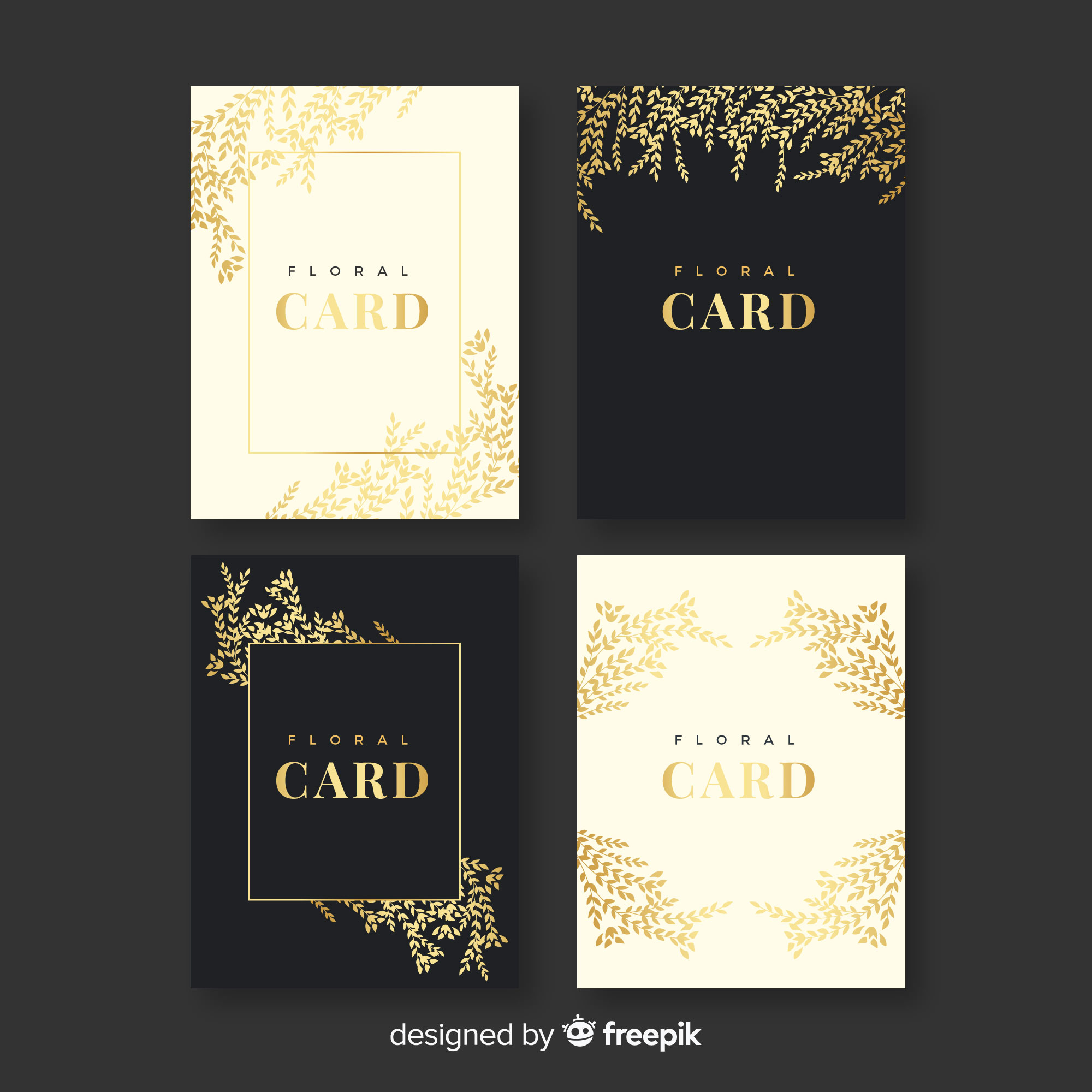 Postal Card Metallic Foil